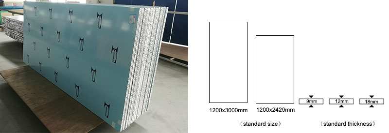 HPL honeycomb panel for marine decoration