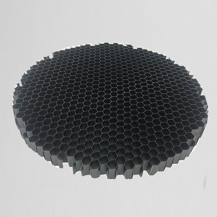 black honeycomb grid mesh for lighting