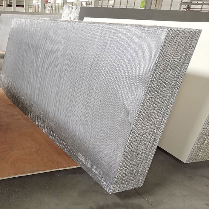 Алюминиевая сотовая панель 1/2 кожи для композитного материала
