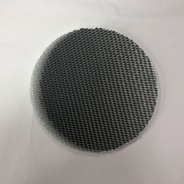 slant honeycomb for shielding and air purification