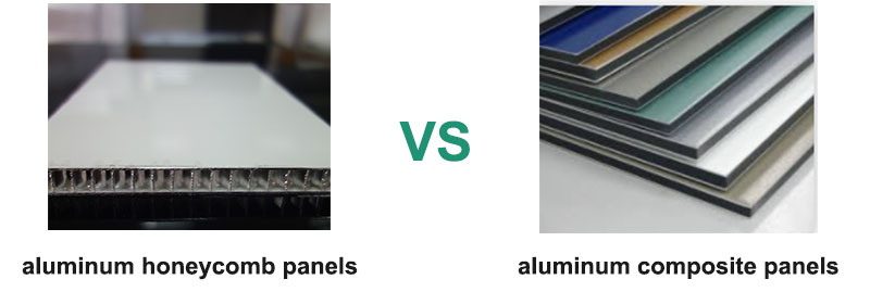 The different between aluminum honeycomb panels and aluminum composite panels