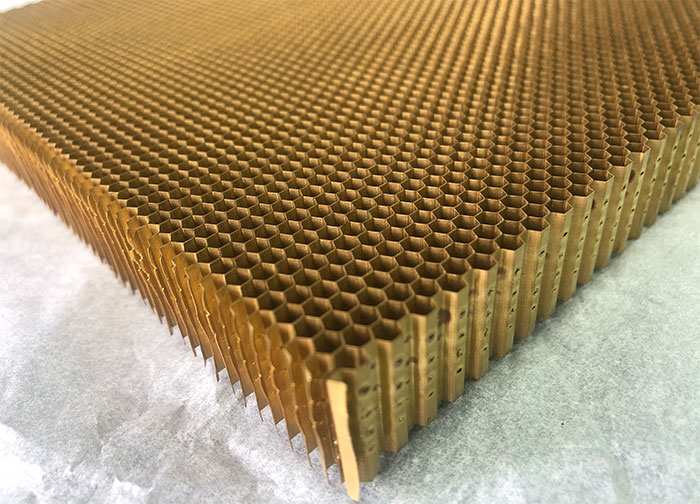 copper honeycomb core