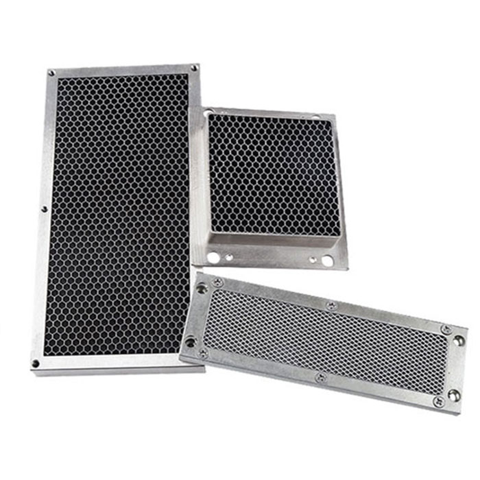 Honeycomb shielded air filters