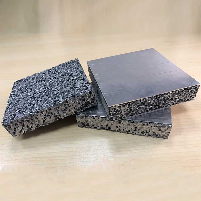Open cell or close cell alumimum foam porous metal foam