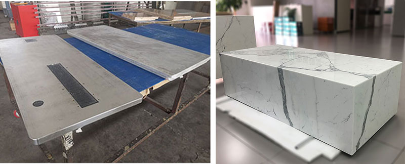 aluminum countertop