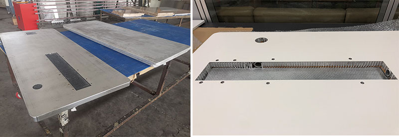 aluminum honeycomb table top