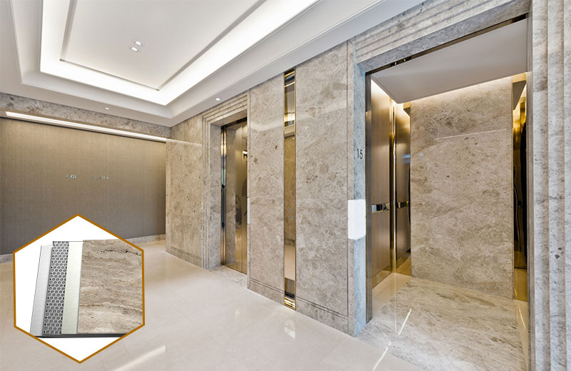 lightweight-stone-elevator-panels-honeycomb-wall-and-floor