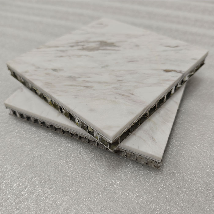 Marble Stone Fiberglass Honeycomb Backed Panels