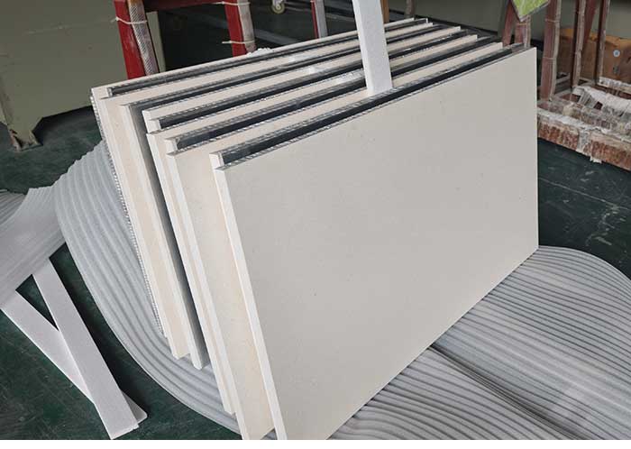 limestone honeycomb panel