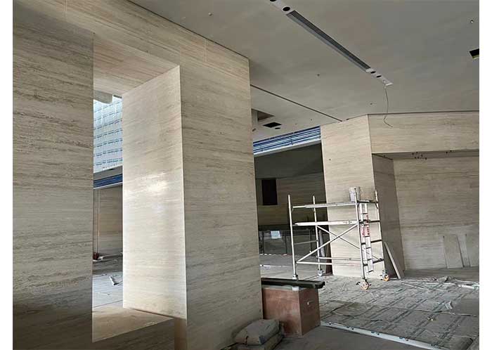limestone honeycomb panel