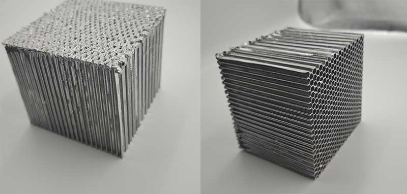 Aluminum honeycomb core