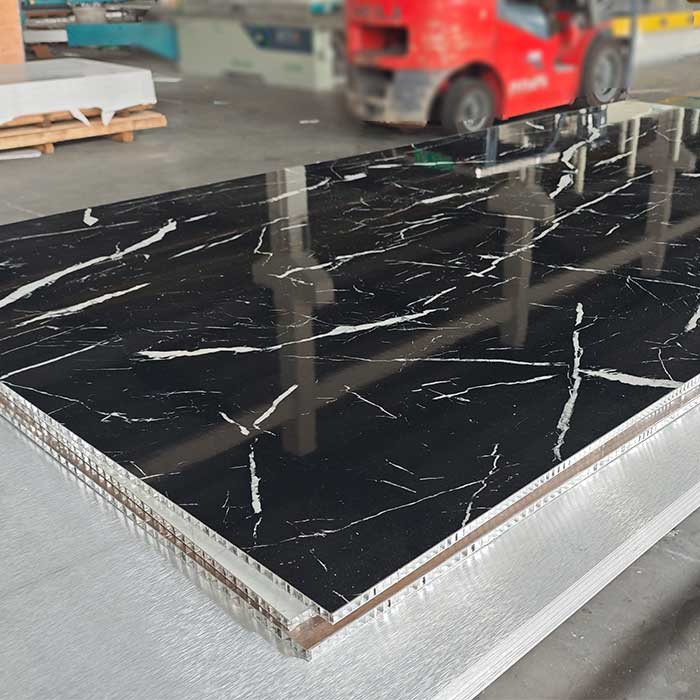 Stone Pattern HPL Honeycomb wall Panels for Marine Decoration