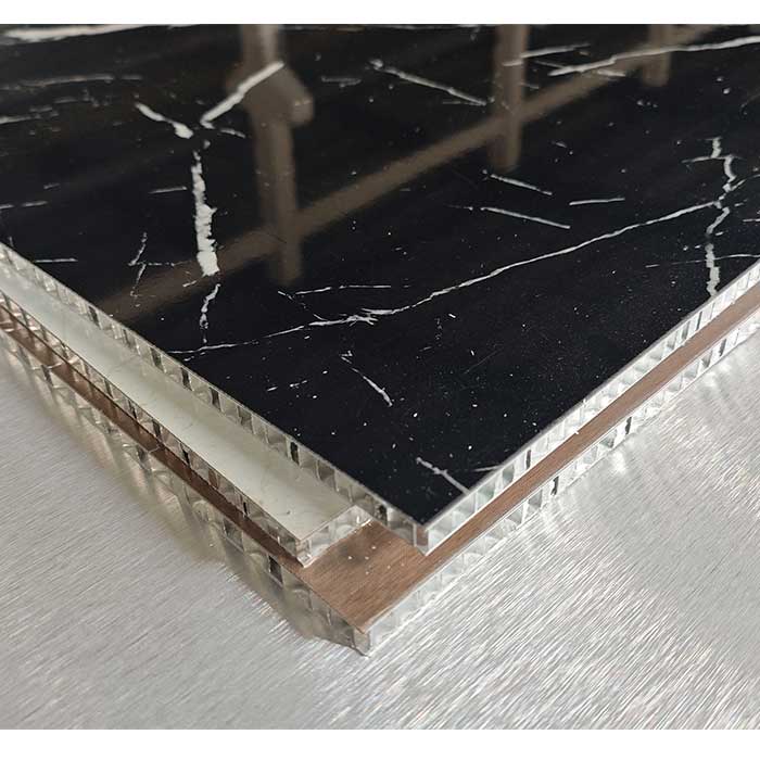 Stone Pattern HPL Honeycomb wall Panels for Marine Decoration