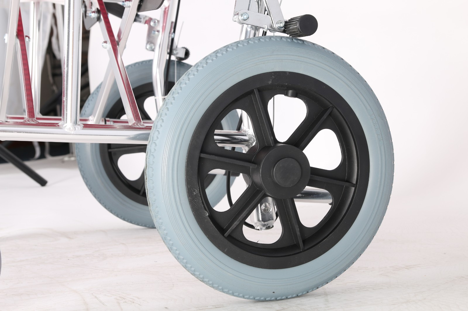 aluminum transit wheelchair