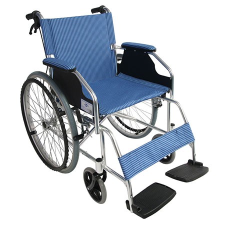 Fold Up Aluminium Light Weight Frame Manual Wheelchair