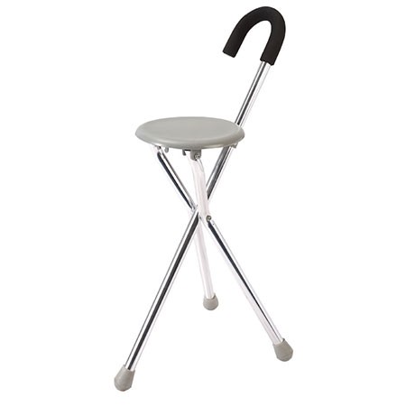 Tripod Cane With Seat