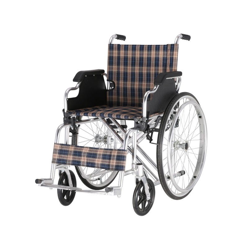 Экономичная легкая инвалидная коляска с ручным управлением для инвалидов