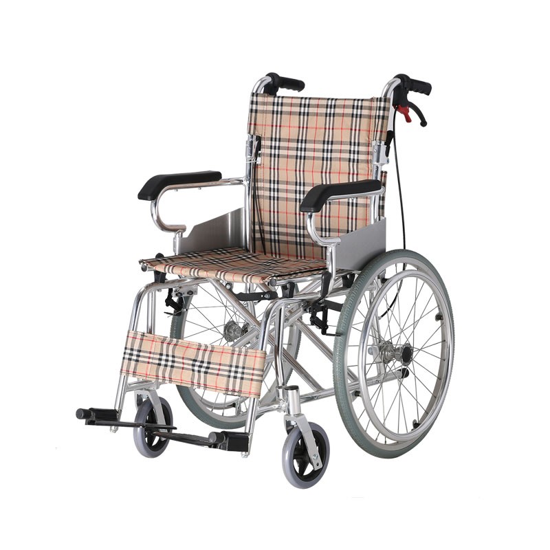 알루미늄 휴대용 접이식 휠체어