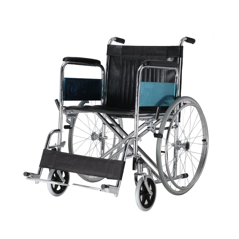 Medical Steel Manual Wheelchair For Handicap