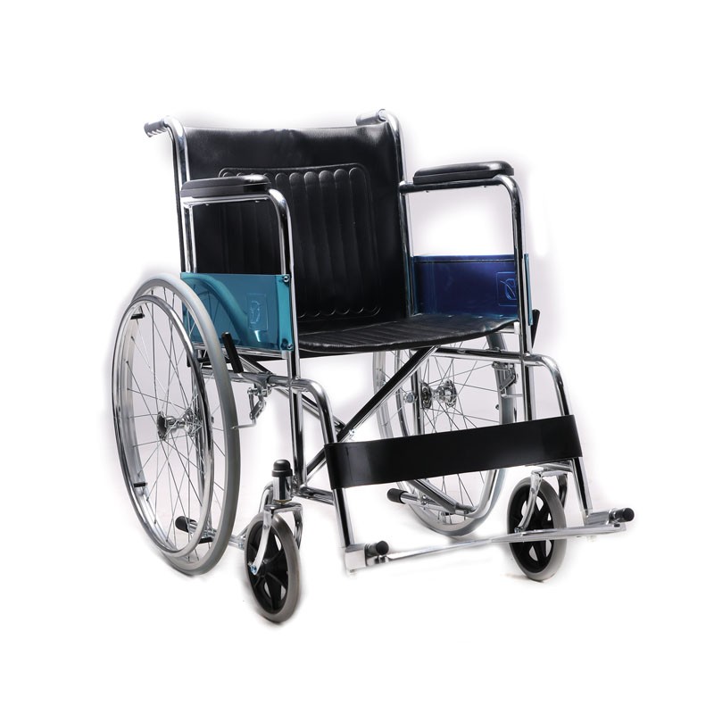 Medical Steel Manual Wheelchair For Disabled