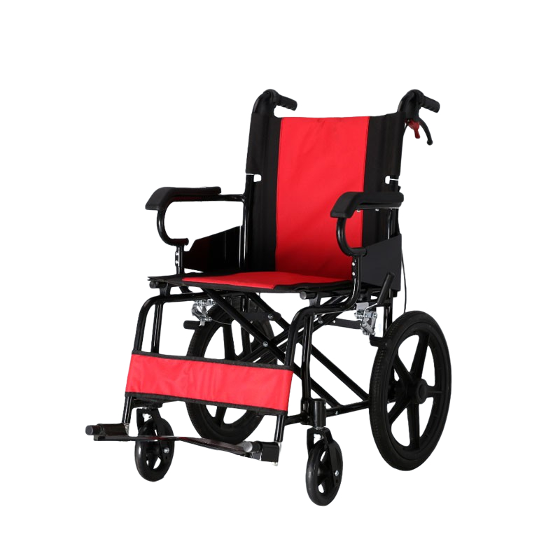 Aluminium Foldable Portable Transit Wheelchair