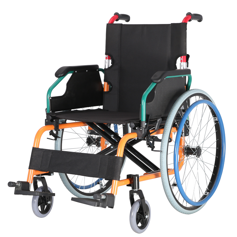 Wirtschaftlicher leichter manueller Rollstuhl für Senioren