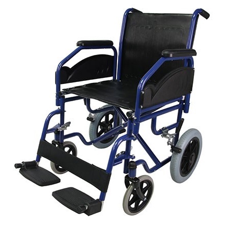 Больничная стальная транспортная инвалидная коляска