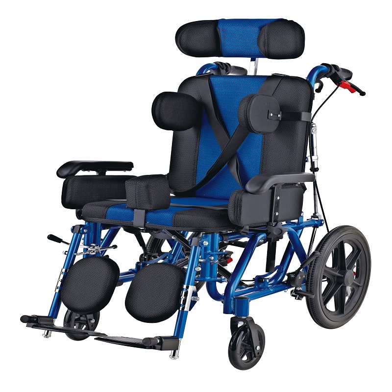 뇌성마비 사용자를 위한 보조 포지셔닝 휠체어