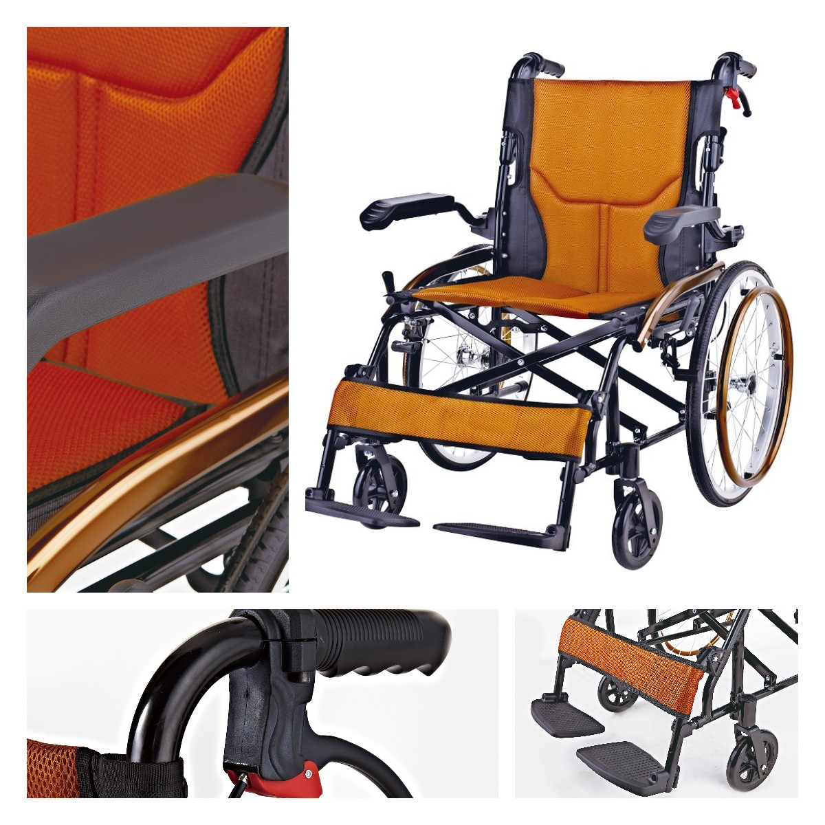 aluminium wheelchair