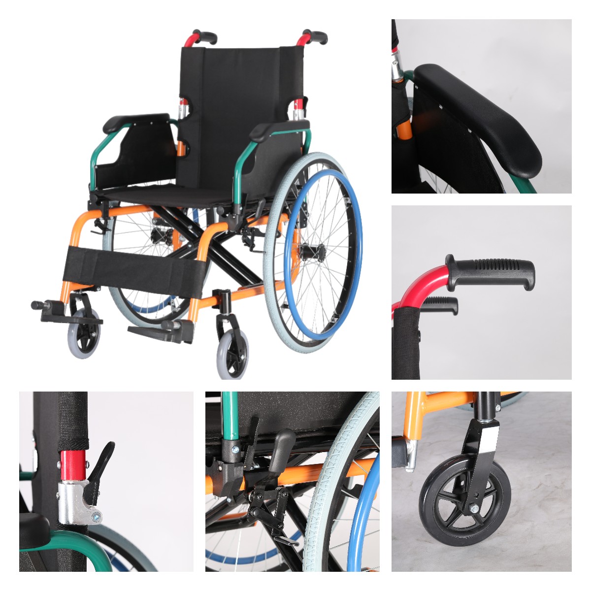 Economic Aluminium Manual Wheelchair