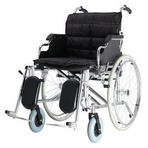Баріатрична сталь ручна інвалідна коляска