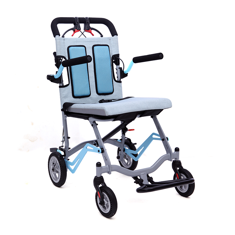 Легкий алюмінієвий транспортний інвалідний візок нового стилю