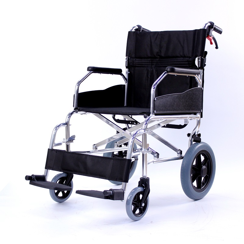 Sedia a rotelle medica leggera pieghevole per il trasporto