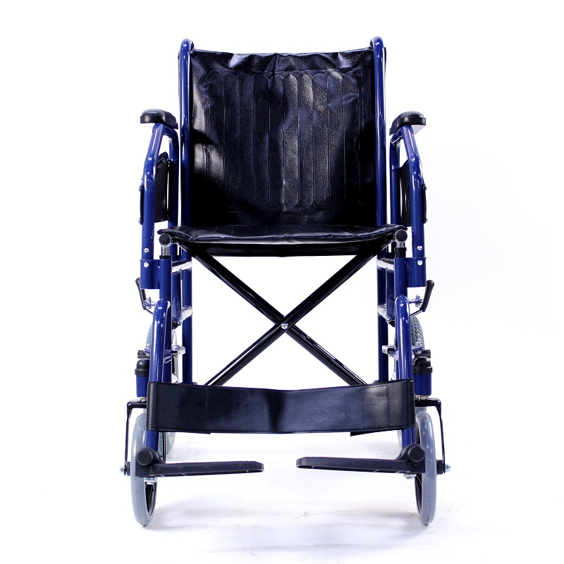 Китай Больничная стальная транспортная инвалидная коляска, производитель