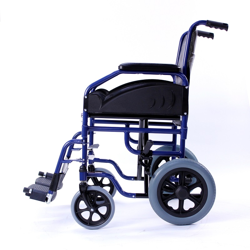 Hospital Steel Transport Wheelchair