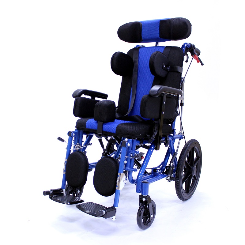 Asistencia de posicionamiento de silla de ruedas para usuarios con parálisis cerebral