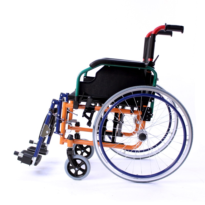 Medical Steel Foldable Pediatric Wheelchair