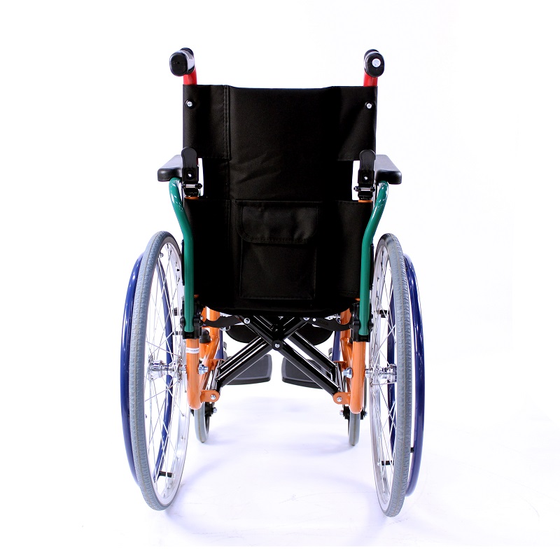 Китай Складная педиатрическая инвалидная коляска из медицинской стали, производитель