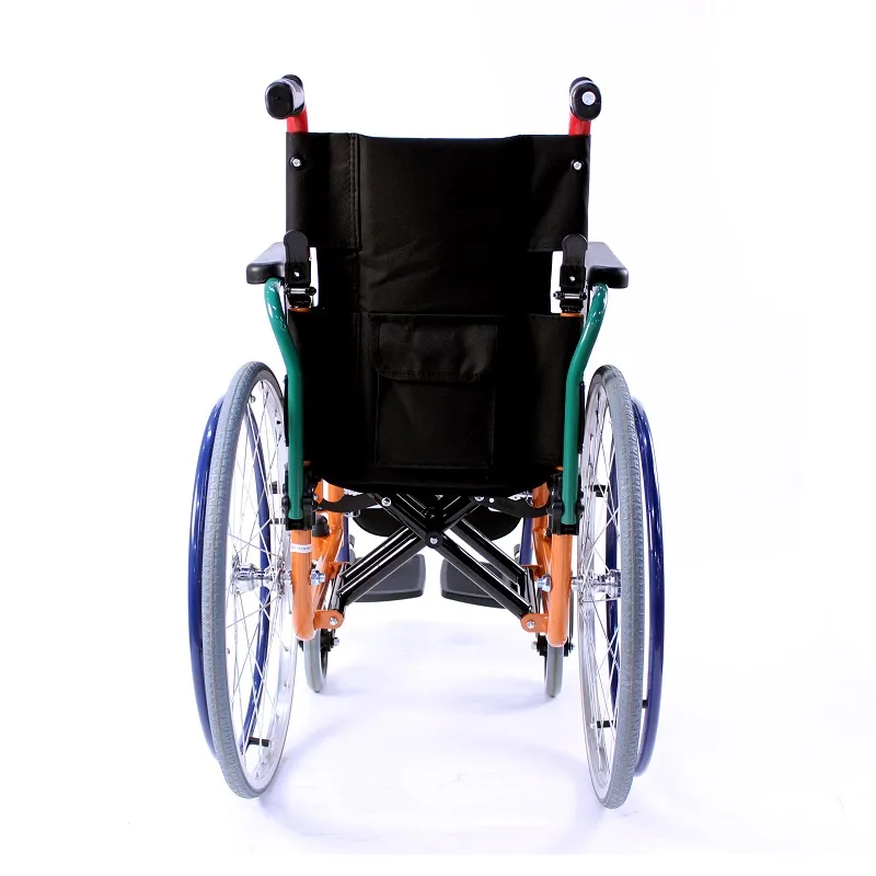 Medical Steel Foldable Pediatric Wheelchair