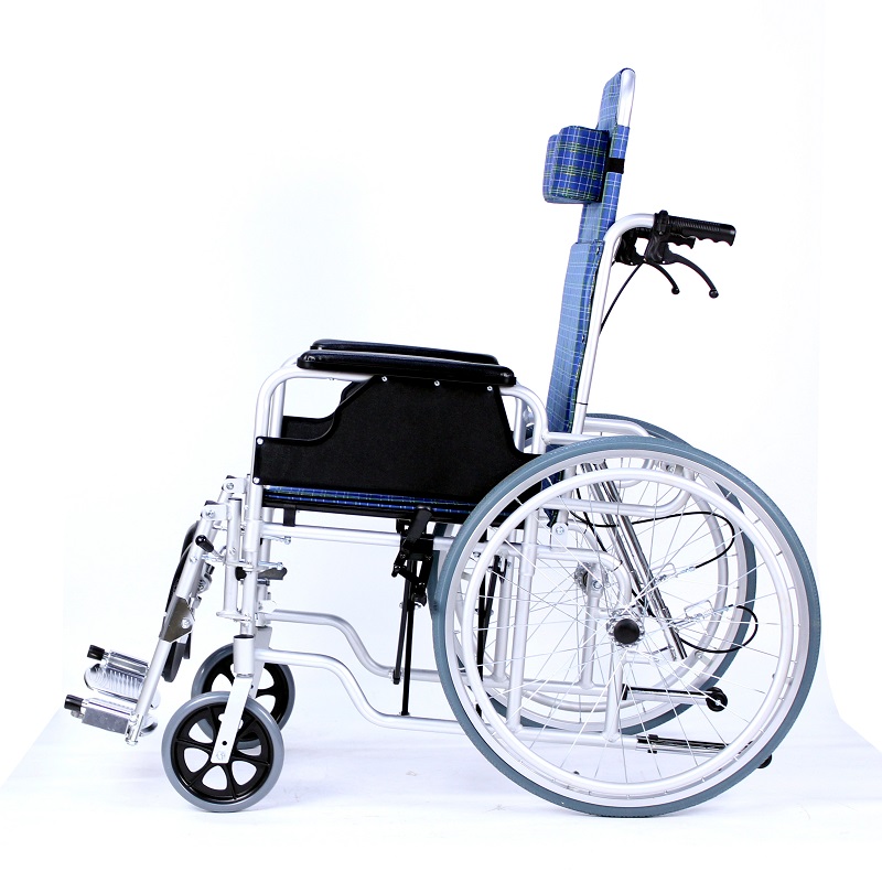 Reclining High Back Aluminium Manual Wheelchair