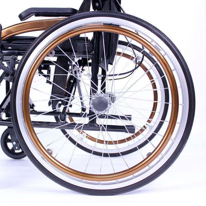 Aluminium Portable Folding Wheelchair