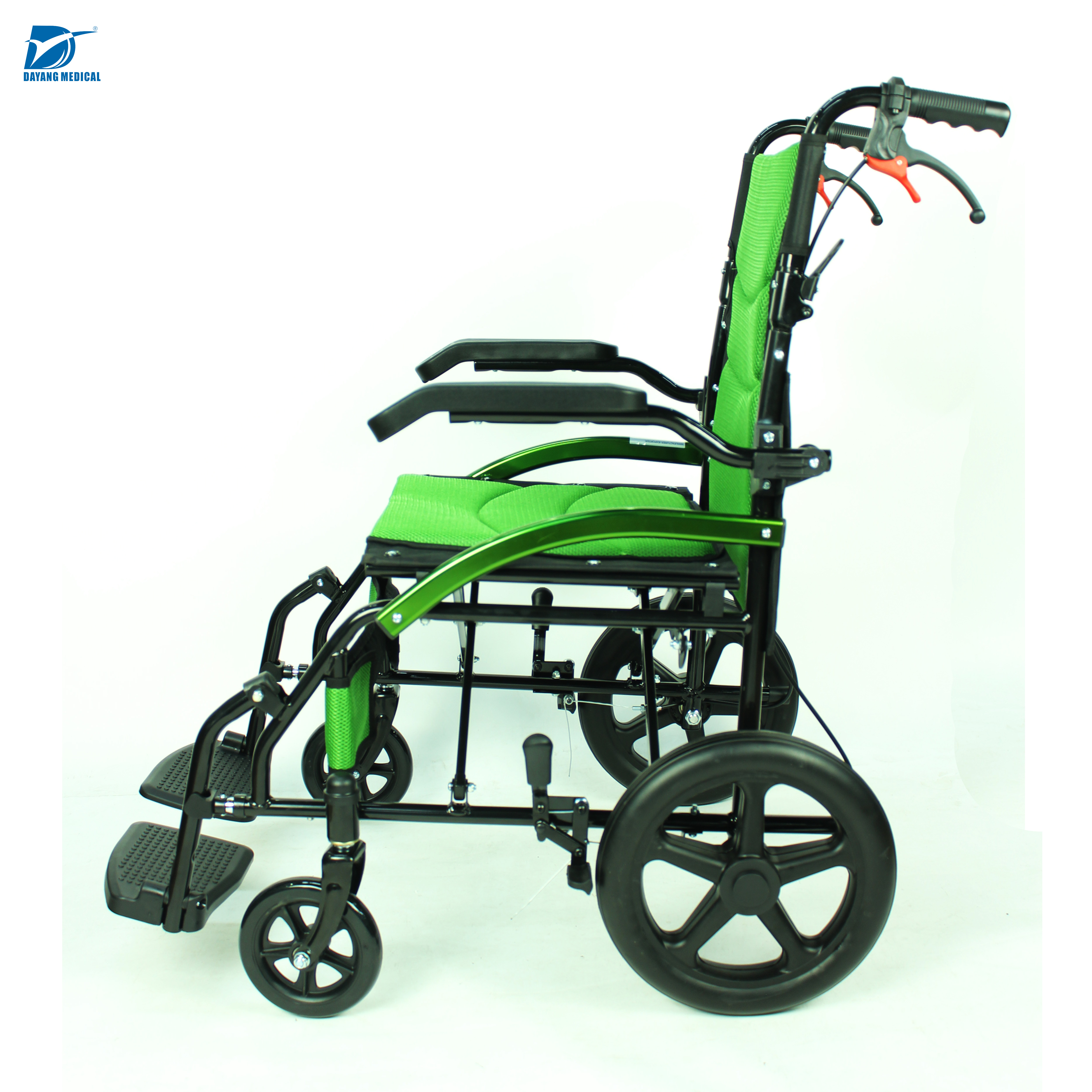 Китай Физиотерапевтическое оборудование хорошего качества алюминиевая экономичная складная ручная инвалидная коляска, производитель