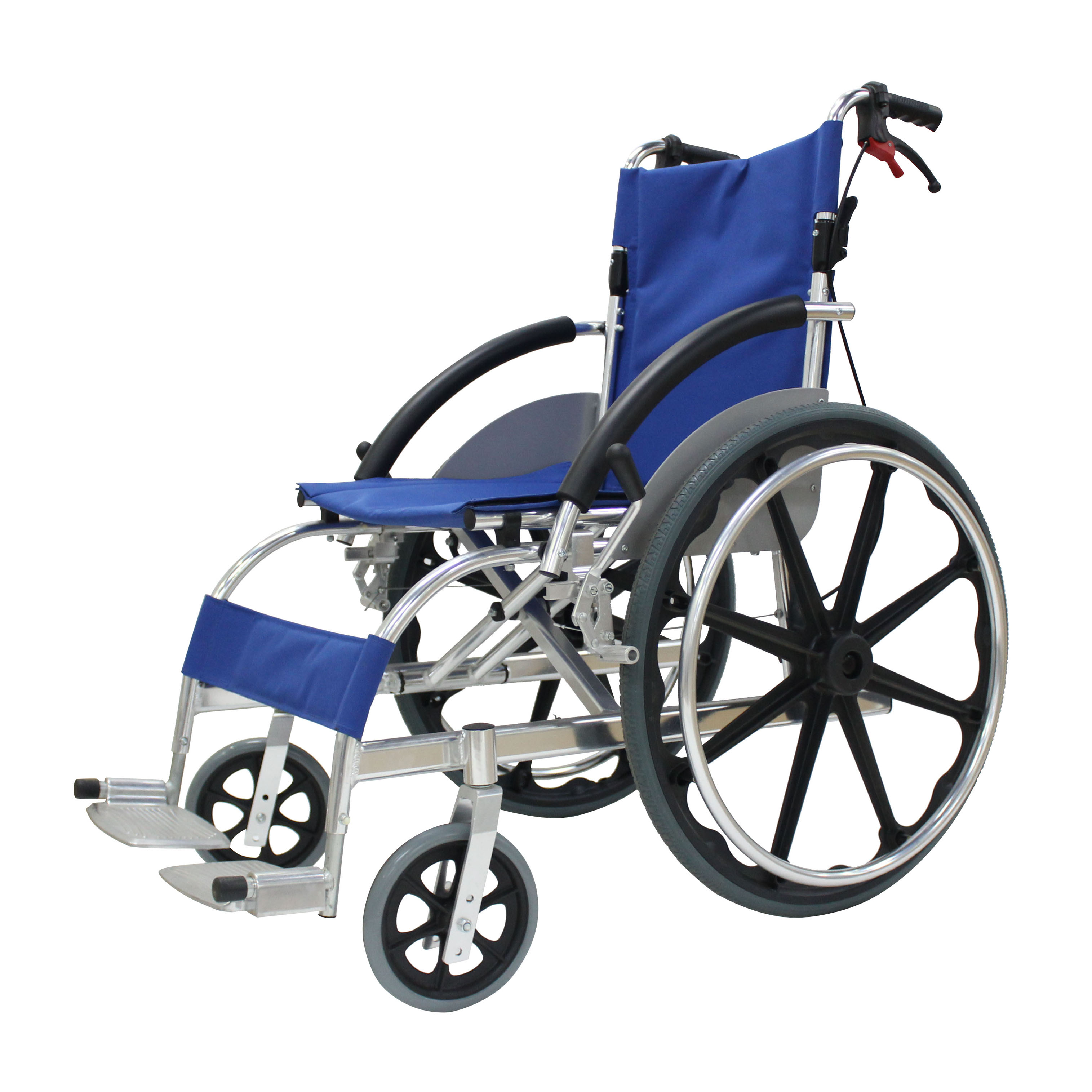 売れ筋商品 理学療法機器 アルミ歩行車椅子 障害者用手動車椅子