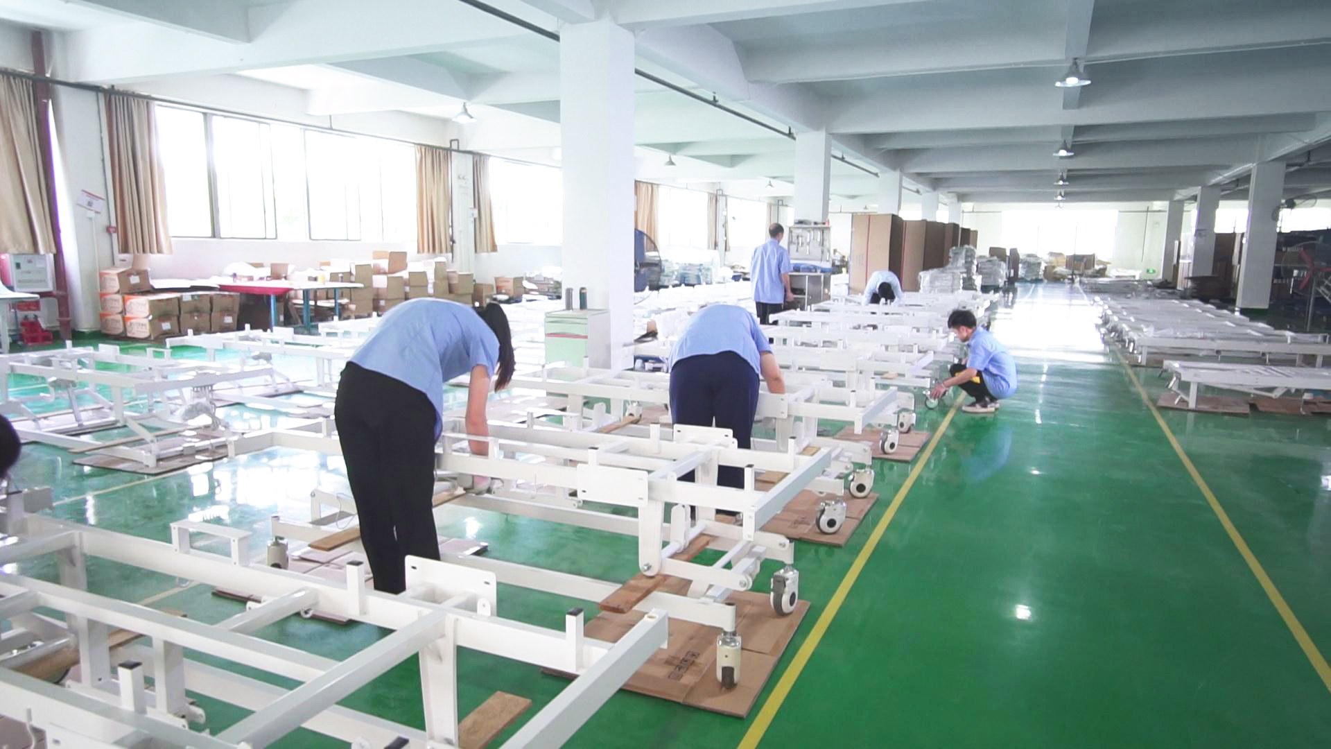 中国の車椅子工場の大手メーカー