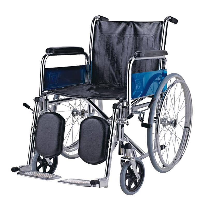 의료용 휴대용 강철 수동 휠체어