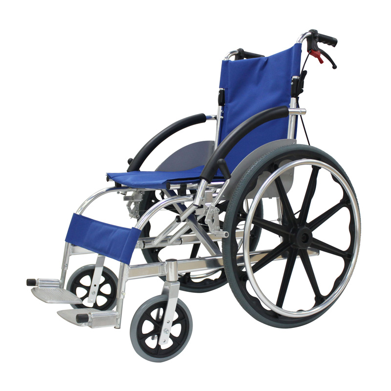 Prodotti più venduti Attrezzatura per terapia fisica Sedia a rotelle manuale con deambulatore in alluminio per disabili