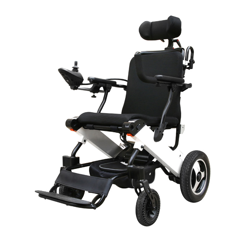 2023 Cina per formazione su sedia a rotelle elettrica pieghevole per disabili