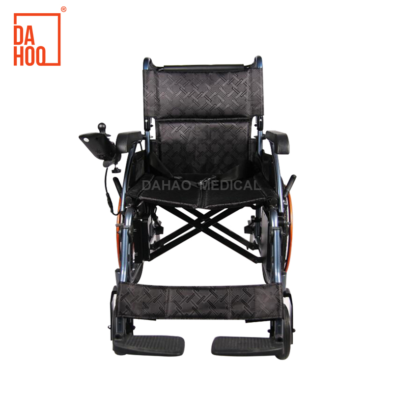 Китай Портативная складная легкая электрическая инвалидная коляска с откидным подлокотником, производитель