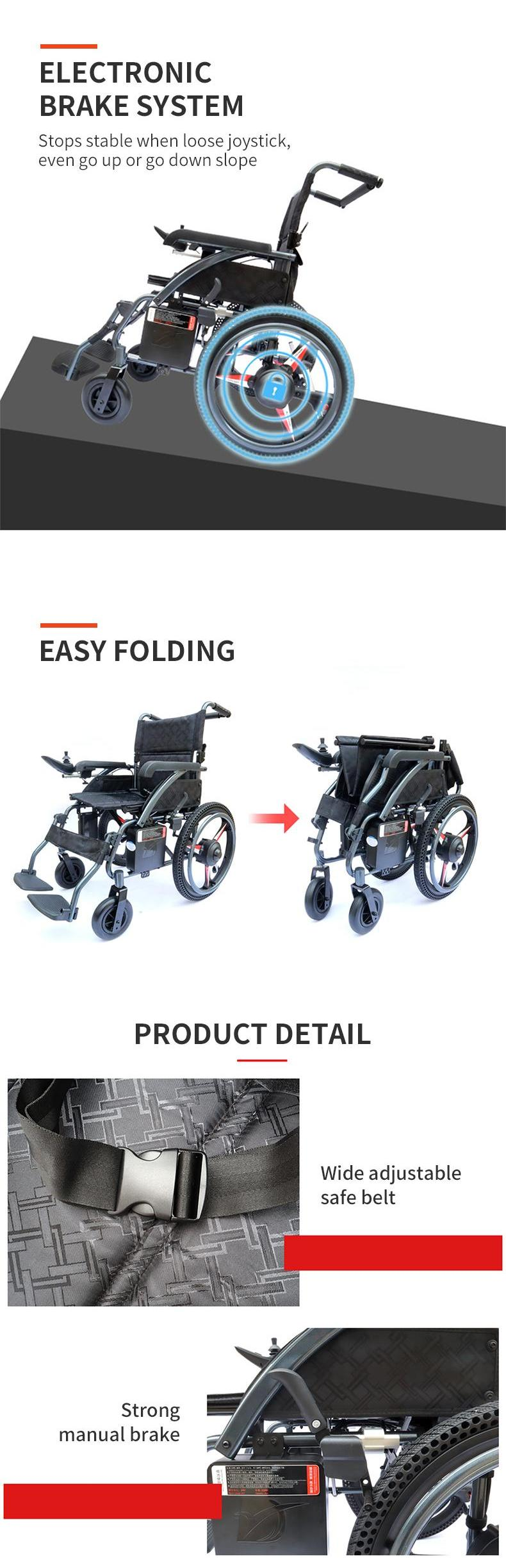 light weight electric wheelchair