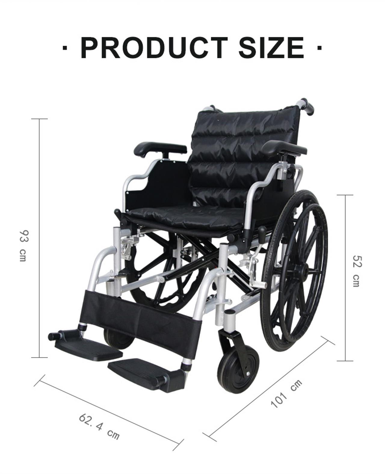 Fold and go wheelchair